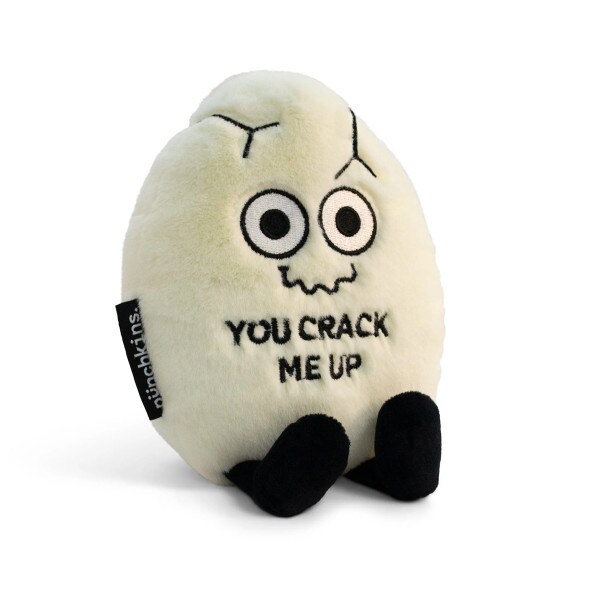 You Crack Me Up egg plush